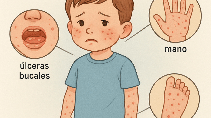 Enfermedad boca, mano, pie: síntomas, causas y prevención del virus Coxsackie A16
