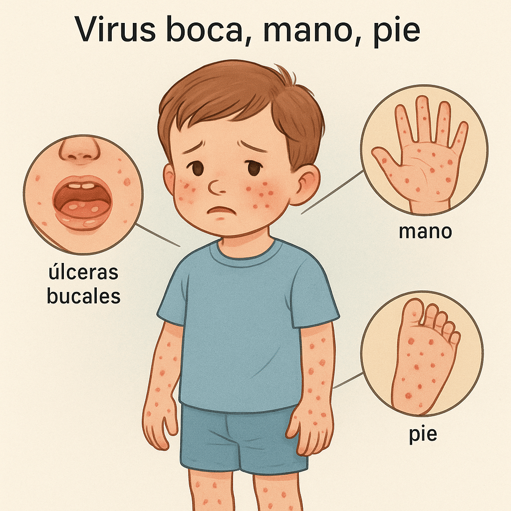 Enfermedad boca, mano, pie: síntomas, causas y prevención del virus Coxsackie A16