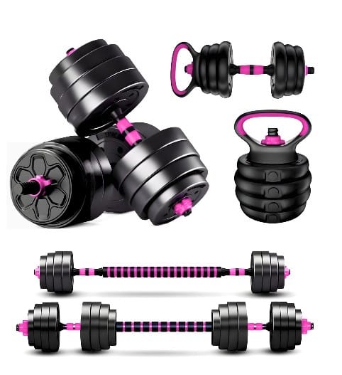 Pesas para ejercicio: la clave en el entrenamiento de fuerza
