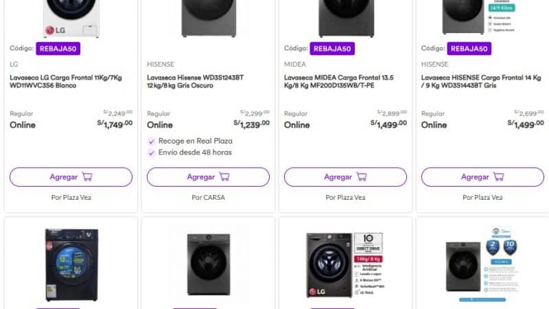 Las mejores lavasecas del mercado