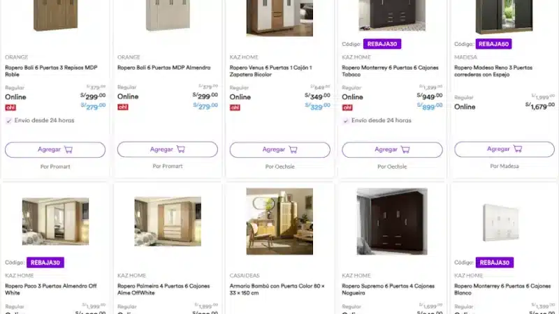 Lo mejor en ropero y closets