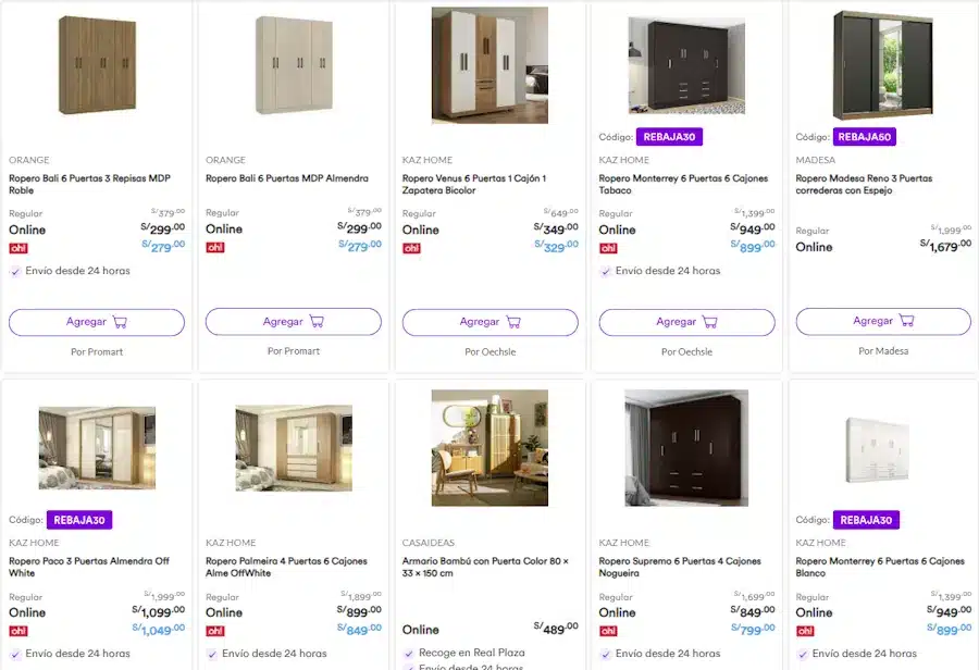 Lo mejor en ropero y closets