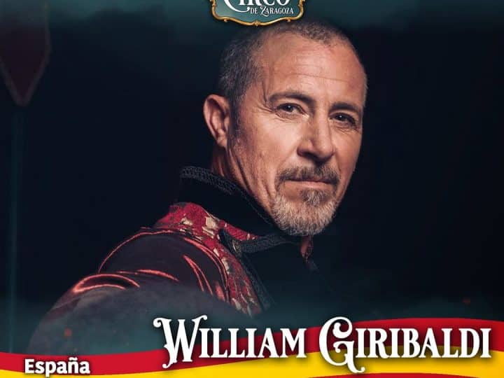 William Giribaldi, jurado del 2º Festival Internacional de Circo Zaragoza