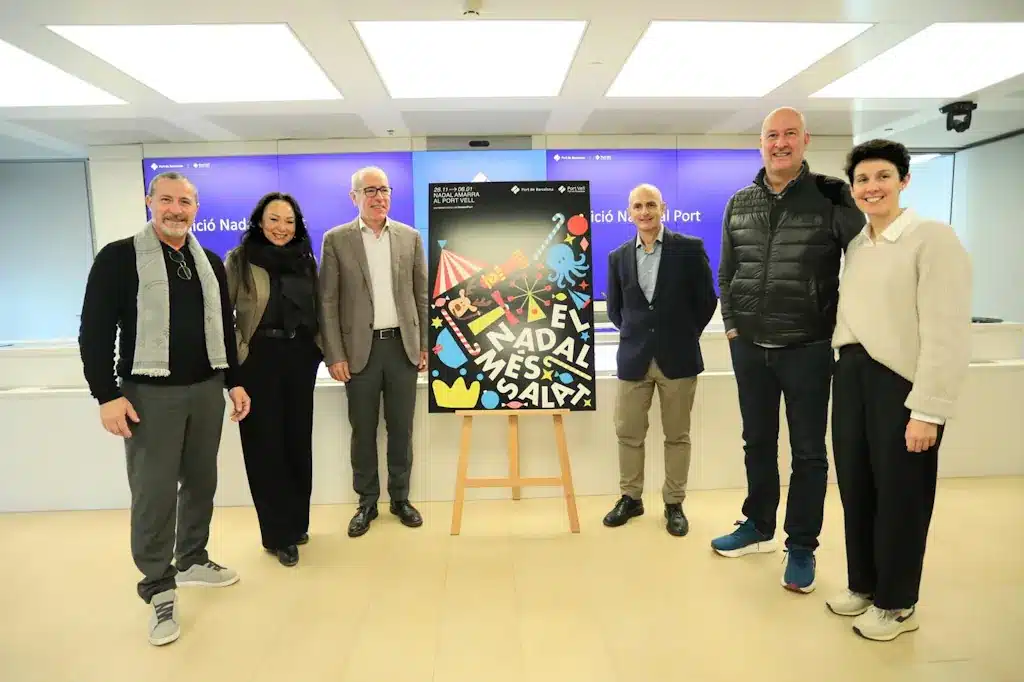 Navidad en el Port Vell de Barcelona 2025: el Raluy acude una vez más a su cita