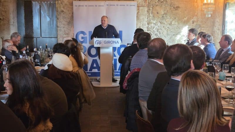 Tellado reclama en Girona un “basta ya” al Gobierno de Sánchez