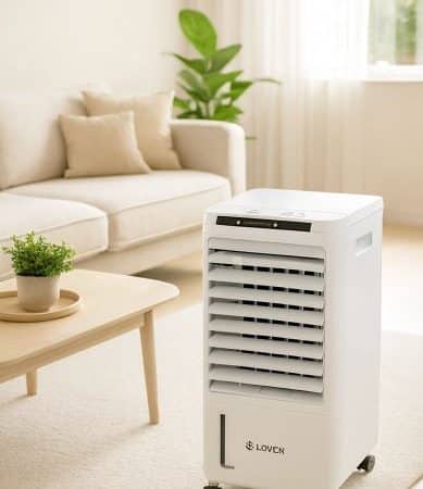 Ventilador portátil: diseño compacto y frescor a demanda