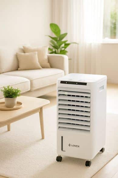 Ventilador portátil: diseño compacto y frescor a demanda