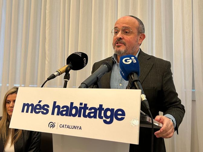 Alejandro Fernández desde Girona el separatismo y la izquierda: Con la okupación son unos hipócritas