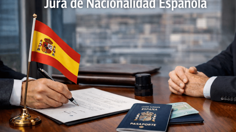 Jura de nacionalidad española
