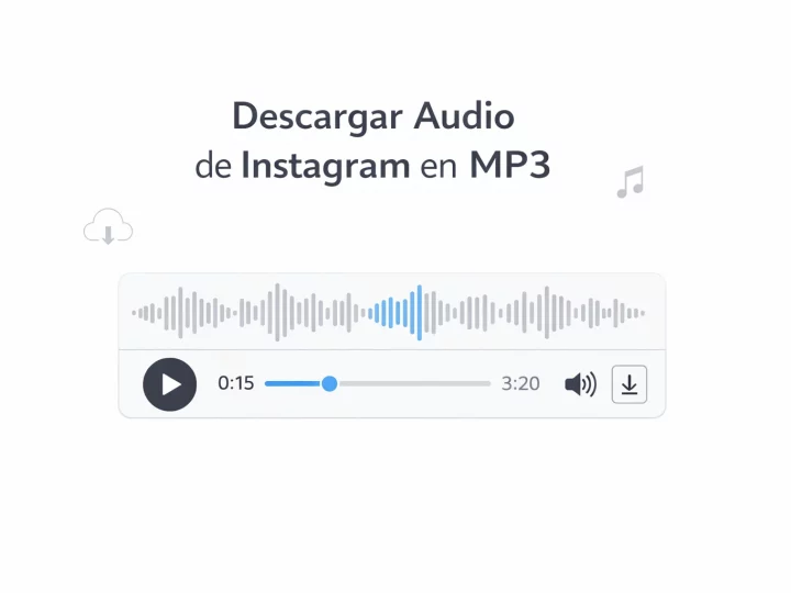 Cómo Descargar Audio de Instagram en MP3 — Gratis y Sin Instalar Nada