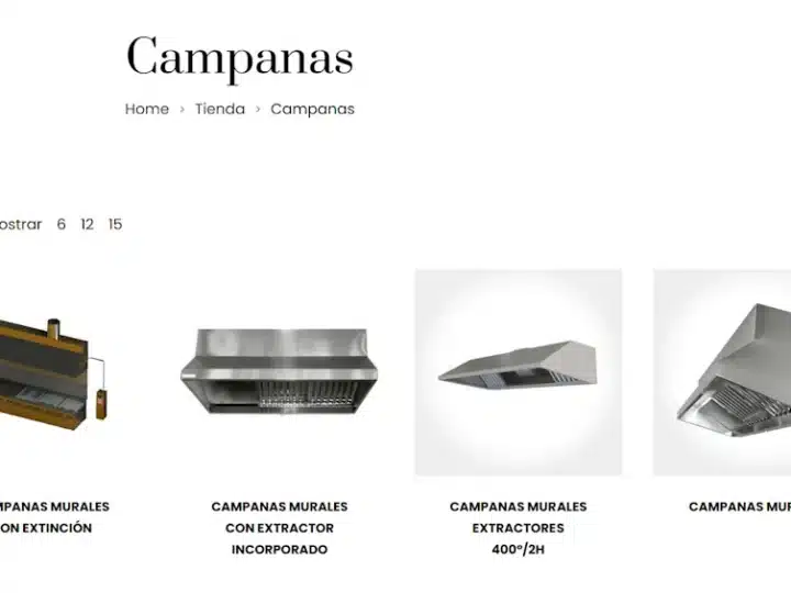 Campanas extractoras industriales: cómo mejorar la ventilación y cumplir normativa en tu cocina