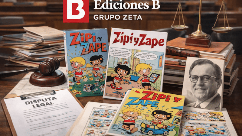 Ediciones B y el caso Zipi y Zape: herencia, derechos de autor y empresa familiar en el sector editorial