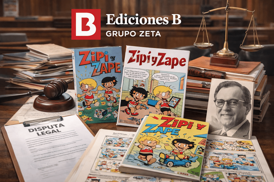 Ediciones B y el caso Zipi y Zape: herencia, derechos de autor y empresa familiar en el sector editorial