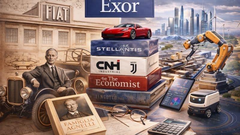 Exor N.V.: de los orígenes industriales de la familia Agnelli a un holding global diversificado