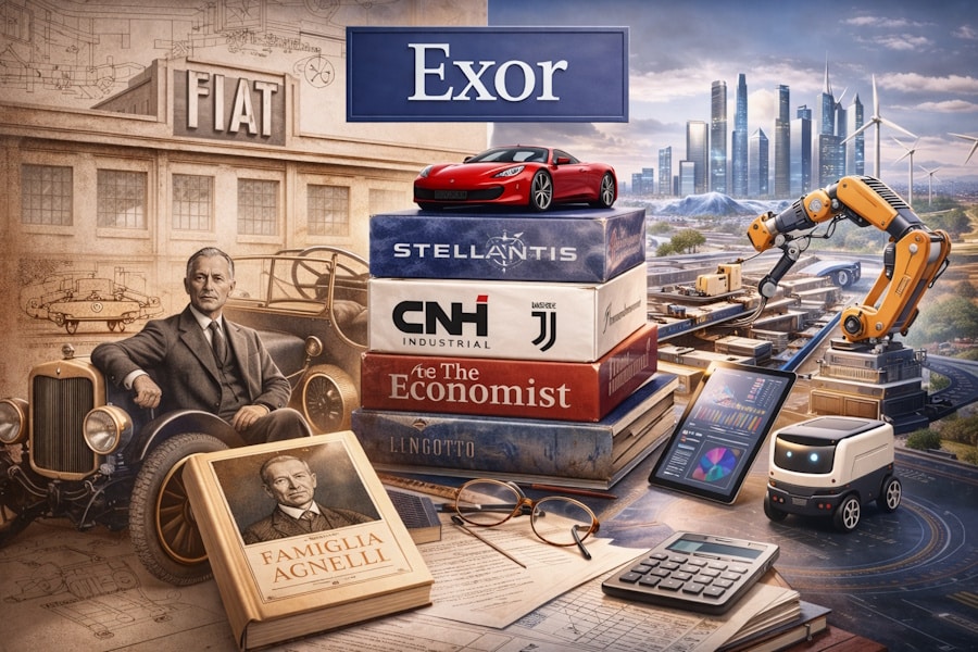 Exor N.V.: de los orígenes industriales de la familia Agnelli a un holding global diversificado