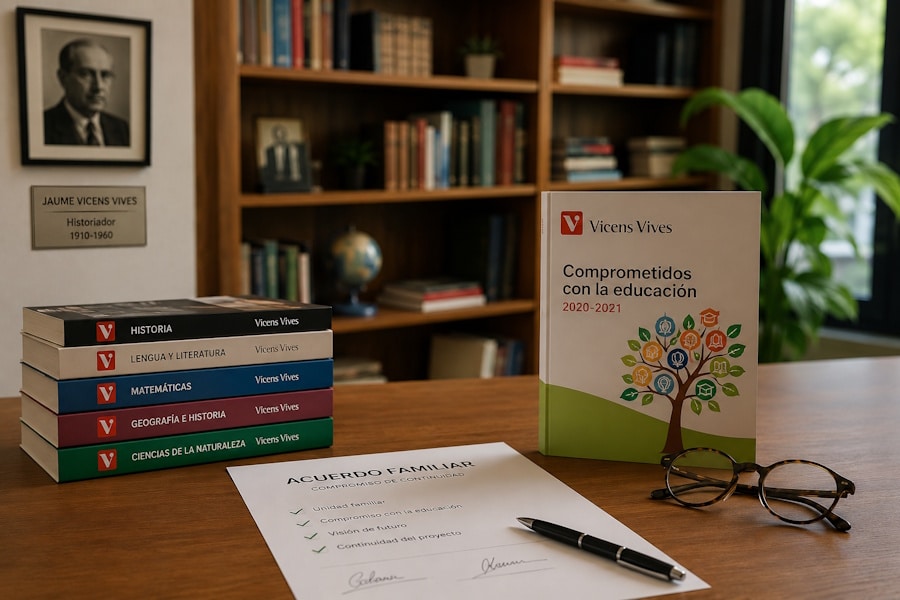 Editorial Vicens Vives: herencia, reorganización familiar y continuidad de una editorial educativa
