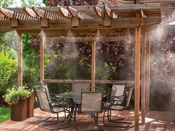 Nebulización en terrazas: cómo crear espacios frescos y confortables en verano