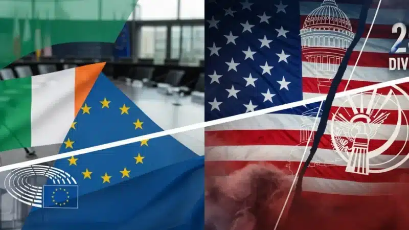 Irlanda al timón de la UE: desafíos y divisiones políticas en el 250 aniversario de Estados Unidos