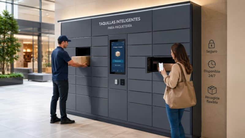 Taquillas inteligentes para paquetería: una solución moderna para la logística y la entrega de pedidos