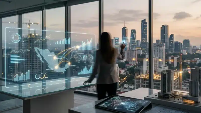 El mercado inmobiliario mexicano se redefine: crédito, tecnología e inversión extranjera marcan el rumbo
