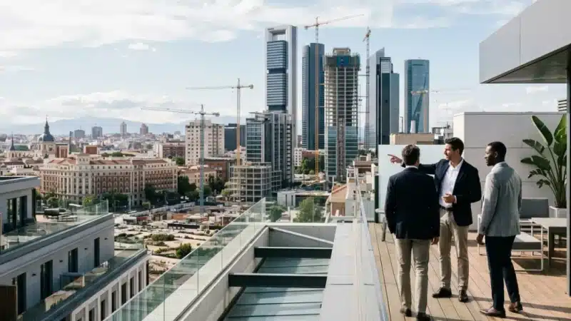 Inversiones inmobiliarias: españa se encamina a un 2026 de récord histórico