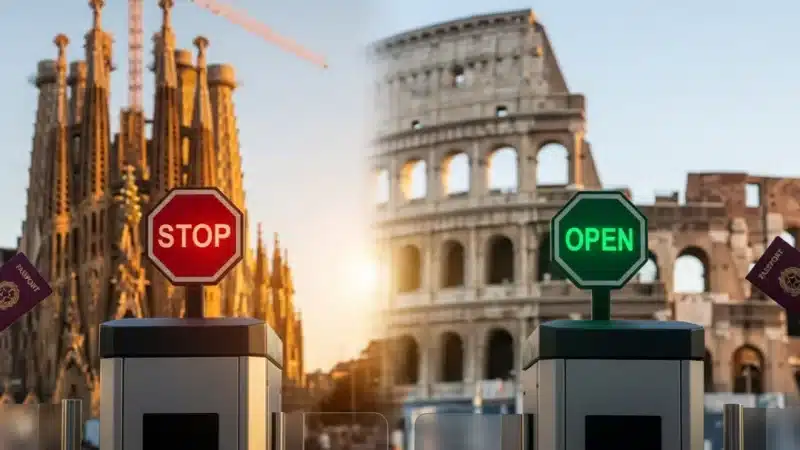 Italia desafía a España: la tensión por los controles fronterizos sacude Schengen