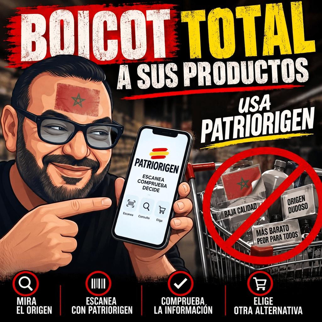 Ni un euro para Marruecos: el boicot empieza en tu cesta