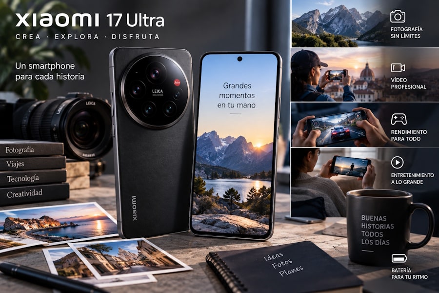 Xiaomi 17 Ultra: un smartphone pensado para fotografía, entretenimiento y uso intensivo