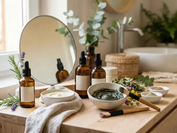 Doble limpieza y mascarilla semanal: cómo ordenar una rutina facial con cosmética natural