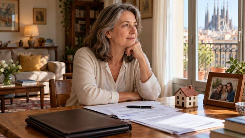 ¿Puede seguir viviendo en la casa familiar el cónyuge viudo en Cataluña?