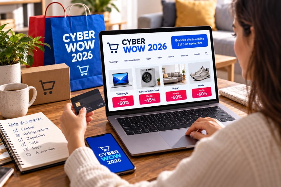 Cyber Wow 2026: cómo evoluciona la experiencia de compra online en Perú