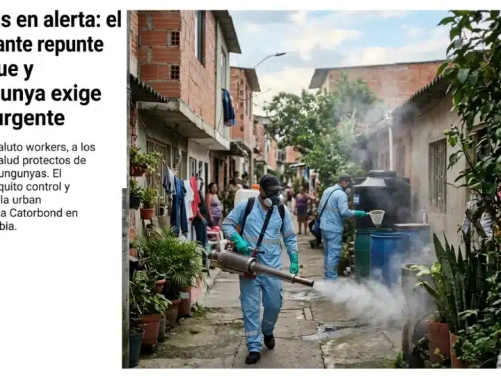 Américas en alerta: el preocupante repunte de dengue y chikungunya exige acción urgente