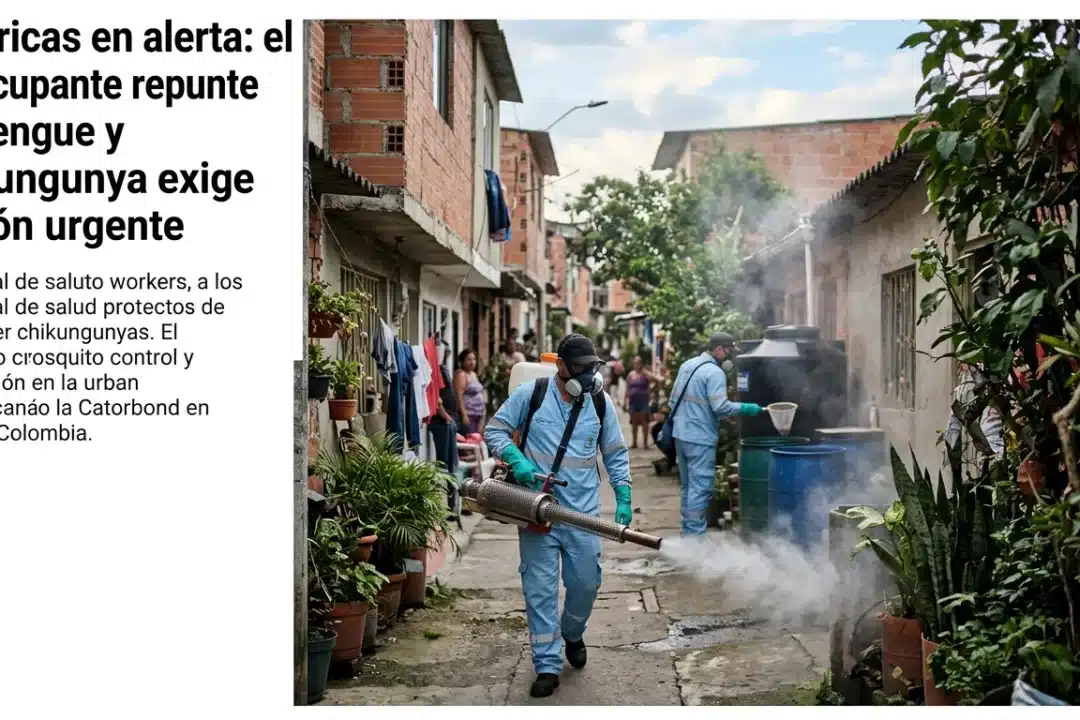 Américas en alerta: el preocupante repunte de dengue y chikungunya exige acción urgente