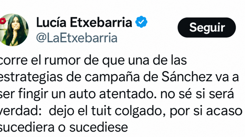 ¿Un autoatentado de Pedro Sánchez como estrategia electoral? El rumor que empieza a circular